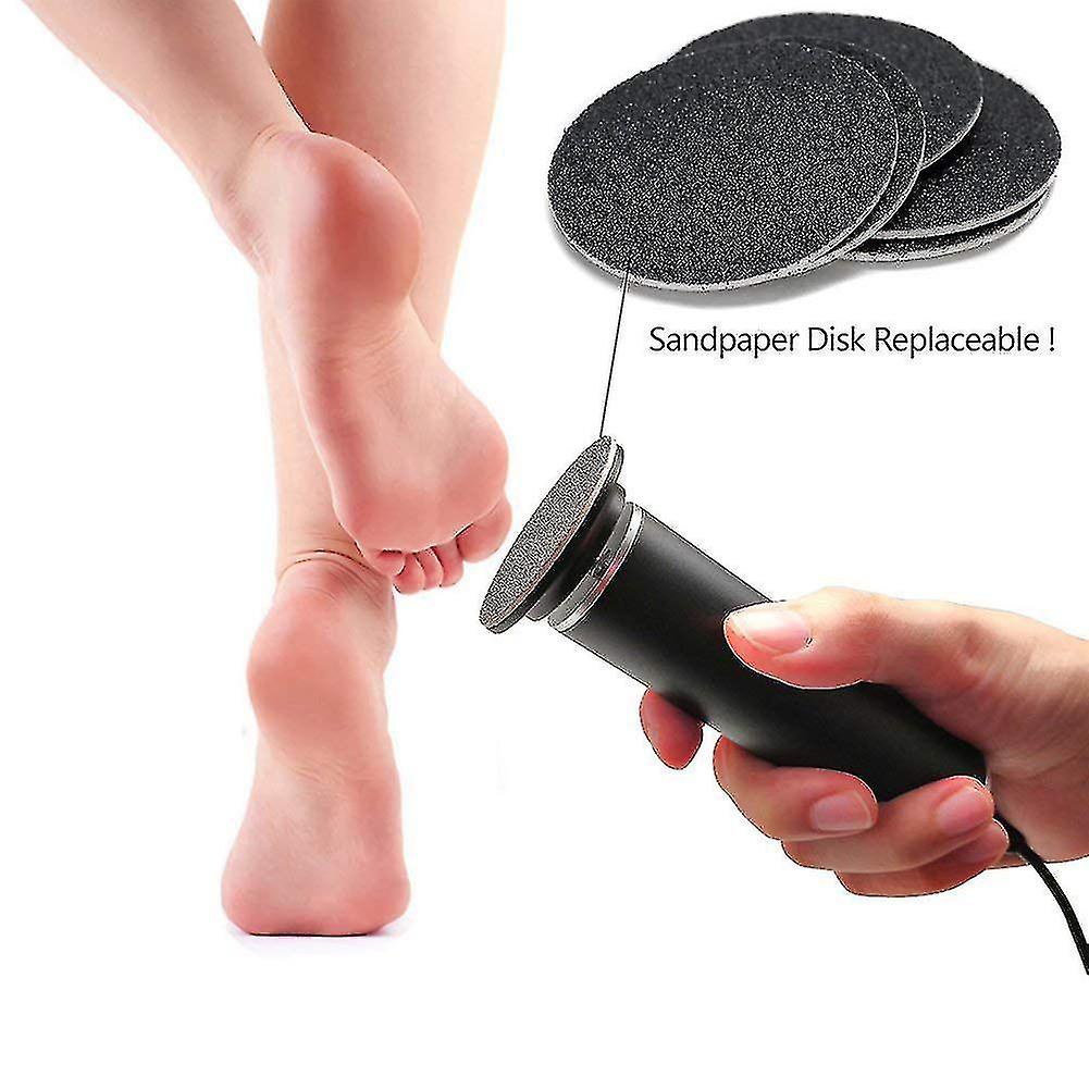 Elektrisk Pedikyr &amp; Callus Remover – För Mjuka Hälar och Torr Hud