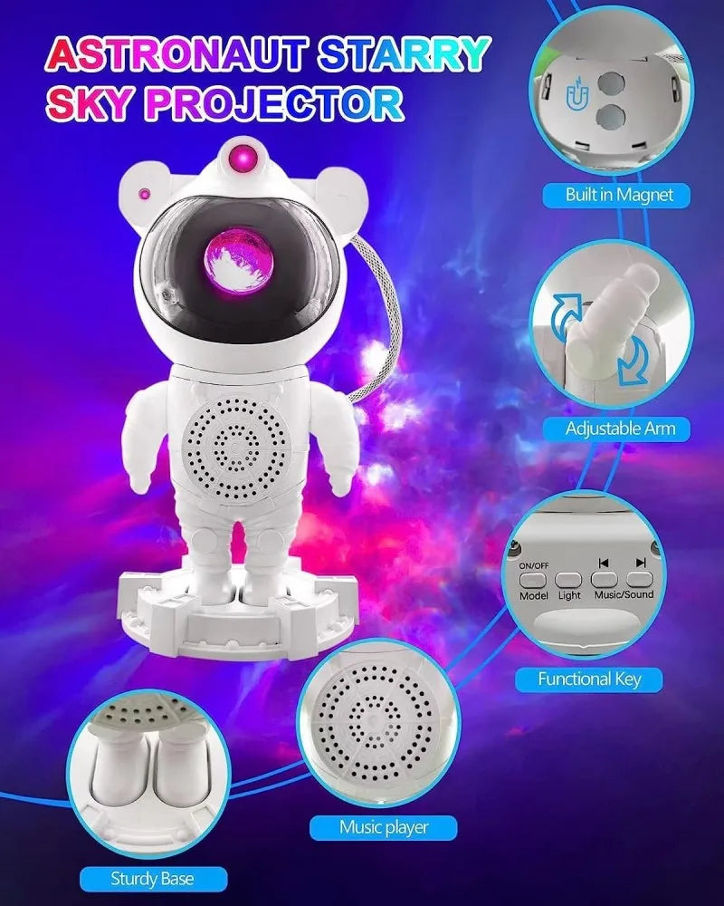 Astronaut Galaxy projektor