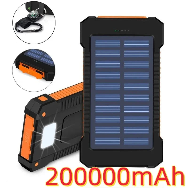 200000mAh solenergibank