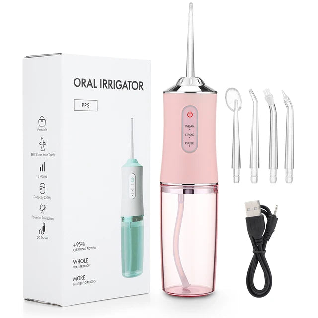 Oral Irrigator Portabel Tandvattenstråle