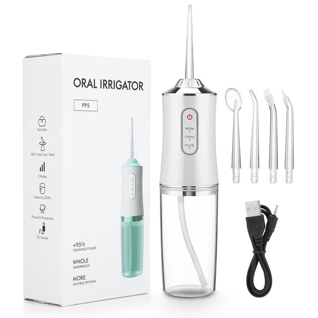 Oral Irrigator Portabel Tandvattenstråle