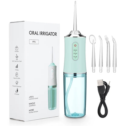 Oral Irrigator Portabel Tandvattenstråle