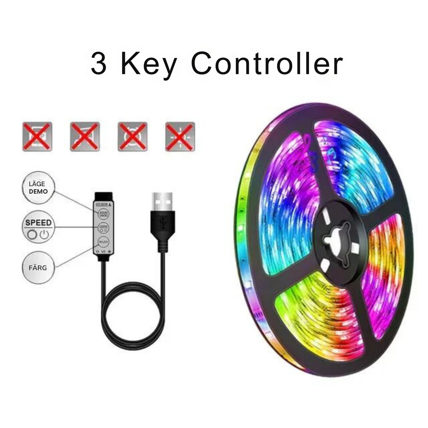 USB LED Strip Lights